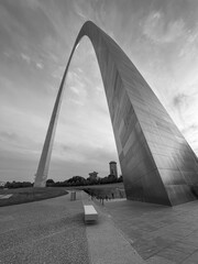 The Gateway Arch in St Louis. St Louis, Missouri, USA.
