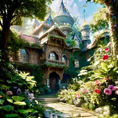 Obraz premium Magic world of fairy tales