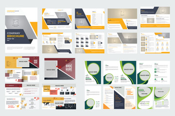 22 cover or banner design, brochure design, company profile, social media banner, booklet, website slider, landing page, annual report, school admission banner, booklet design