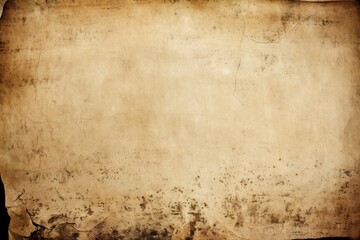 Naklejka premium an illustration, age worn paper texture, ai generative