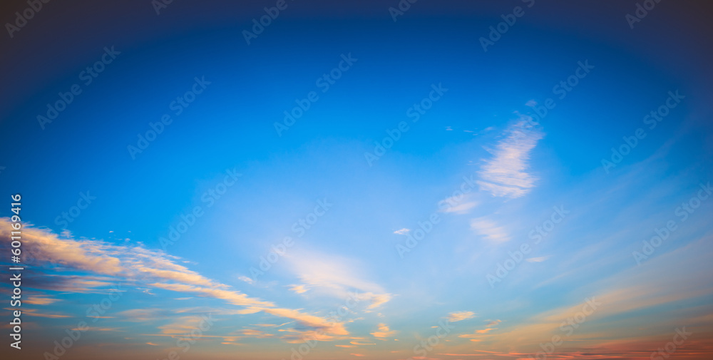 Wall mural Sky and clouds