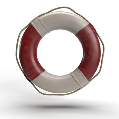 red life buoy png render © Marcos