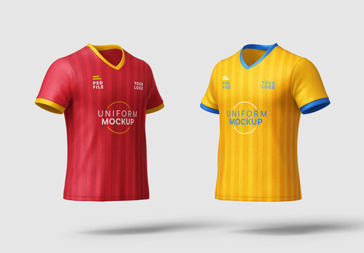 Soccer Kit Mockup for Creative Design and Branding Projects