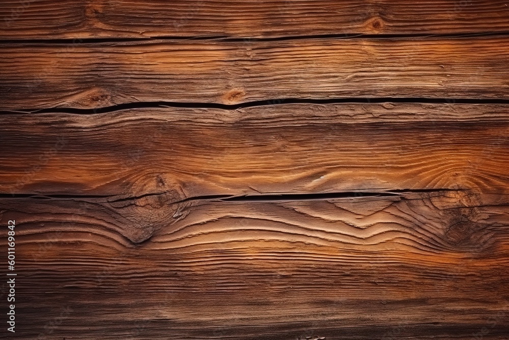 Poster a close up of a wooden surface with a brown color and a black background with a white stripe at the 
