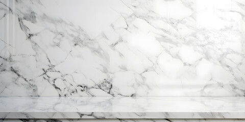 white, black marble texture background. Generative AI 