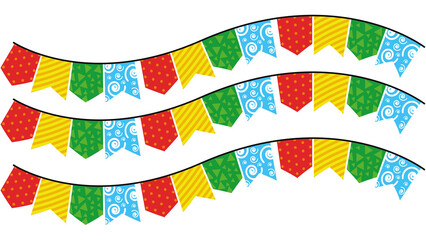 Obraz premium bandeirinhas, festa junina, bandeirinhas de festa junina, são joão, bandeirinhas de são joão, quadrilhas, bandeirinhas de quadrilhas, bandeirola de são joão, , bandeirola de festa junina 
