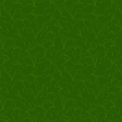 A set of seamless patterns of radishes. Line drawing. linear, outline only 1000x1000, vector graphics.