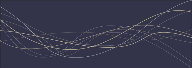 Wave of optical illusion. Abstract black and white illustrations. Horizontal lines stripes pattern or background with wavy distortion effect.