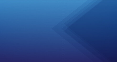 Abstract blue color background, low poly design. Trendy abstract blue background for wallpaper, banner and sports flyer. Modern backdrop for poster. Arrow and speed background. Abstract vector concept