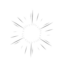 Obraz premium Abstract Comic Book Flash 