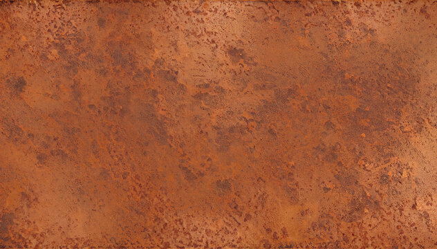 Old grunge copper bronze rusty texture dark black background effect. Generative AI	
