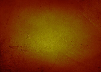 Orange textured concrete wall background