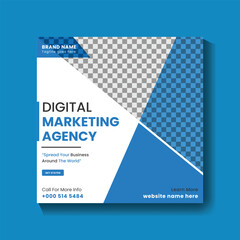 Digital Marketing agency social media post design and Instagram post  banner ads design  