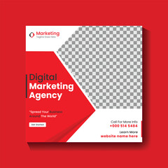 Digital Marketing agency social media post design and Instagram post  banner ads design  