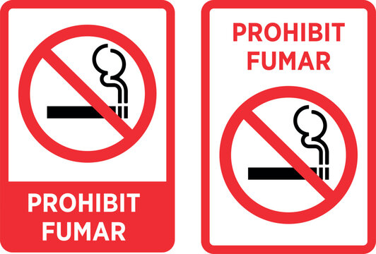 prohibido fumar en catal&aacute;n - prohibit fumar