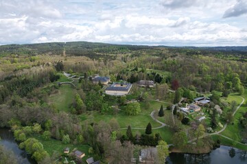 Kozel is a hunting castle in Stahlavy near Plzen in the Czech Republic from the 18th century(Lesni...