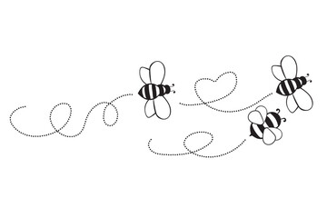 Bee, Honeybee, Queen Bee, Handwritten Bee, Bumble Bee, Honey Bee, Queen Bee, bee, insect, animal, flying, fly, cute, wings, wing, bumblebee, bumble, honeybee, bug, black