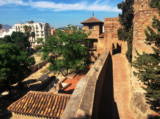 Fototapeta Centro Histórico in Malaga, Spain obraz