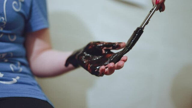 Mud therapy procedure, recovery after injury