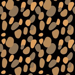 Seamless dots pattern with spots for wallpaper and fabrics and packaging and gifts and cards and linens