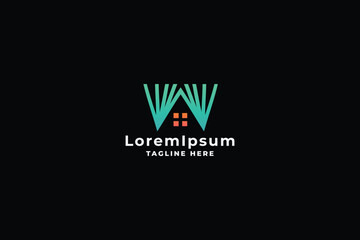 Green Home Pro Logo Template
