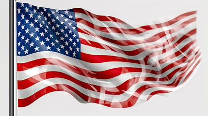 Memorial Day, Remember And Honor, Indipendence Day, American Flag, Generative Art