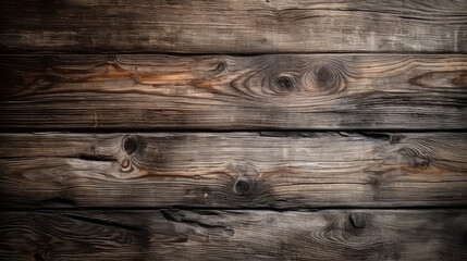 Fototapeta premium Holzhintergrund im Vintage-Stil mit hellen Akzenten und schöner alter Holzstruktur (Generative AI)