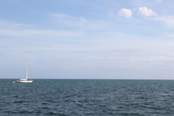 Summer in the mediterranean sea