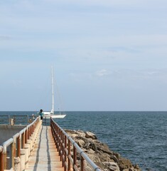 Obraz premium Summer in the mediterranean sea