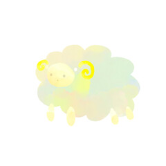 夢かわいい羊