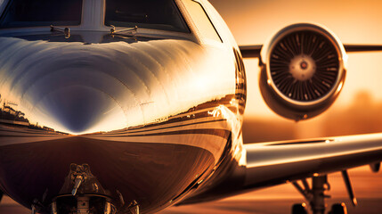 Jet charter concept of business aviation
