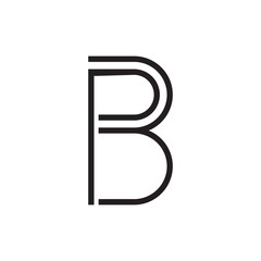 pb letter logo