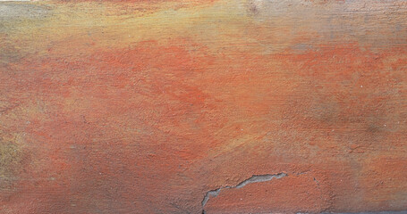 Sunset colors painted concrete wall texture