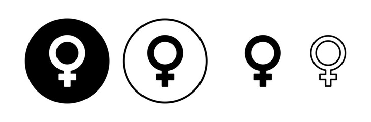 Fototapeta premium Female icon vector. toilet icon. restroom sign. gender