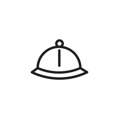 Fashion Hat Wear Outline Icon