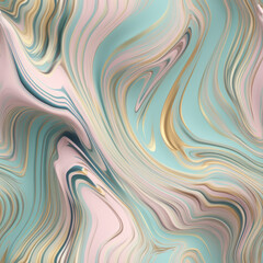 Obraz premium Liquid drops pattern background in vivid pastel tone color. Created with generative AI tools