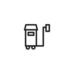 Laser Hair Removal Outline Icon