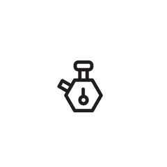 Fototapeta premium Time Beauty Health Outline Icon