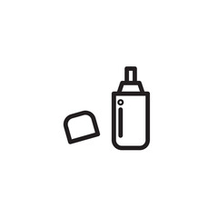 Stylist Hair Spray Outline Icon