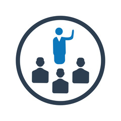 Leadership, team leader, Team work, connectivity, network, Business people, icon