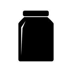 Jar icon,vector illustration. jar icon illustration isolated on White background.eps