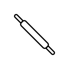 Obraz premium Rolling pin icon,vector illustration. vector rolling pin icon illustration isolated on White background 