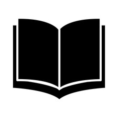 Book - Vector icon, open book illustration on white background..eps