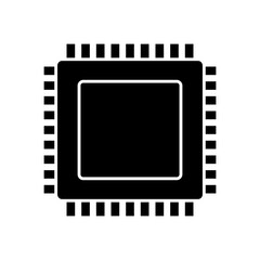 Cpu icon, vector illustration. vector cpu icon illustration isolated on white background.eps