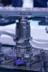 microscope in laboratory