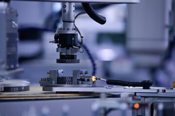 Fototapeta premium microscope in laboratory