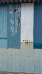 古い錆びたトタンのテクスチャ素材