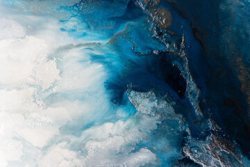 Blue abstract- Blue Waters