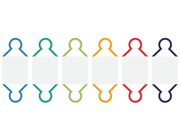 Infographic template for business. Modern Timeline diagram with journey concept, presentation vector infographic with PNG transparent background.