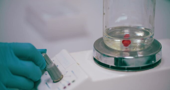Health Care Laboratory Scientist Working on Vaccine Covid 19 Cancer Flu